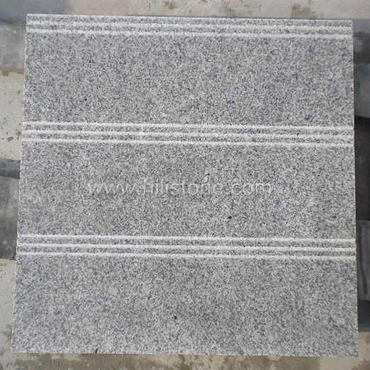 G603 Grey Granite Flamed+Grooves Paving Stone