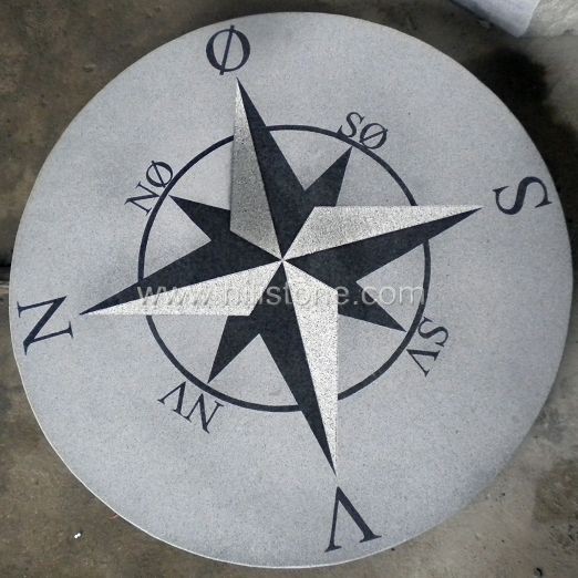 G654 Granite Pattern - Round Shape