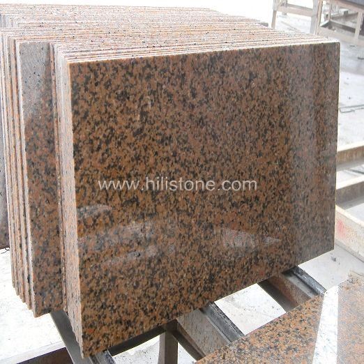 Tianshan Red Granite Polished Tiles