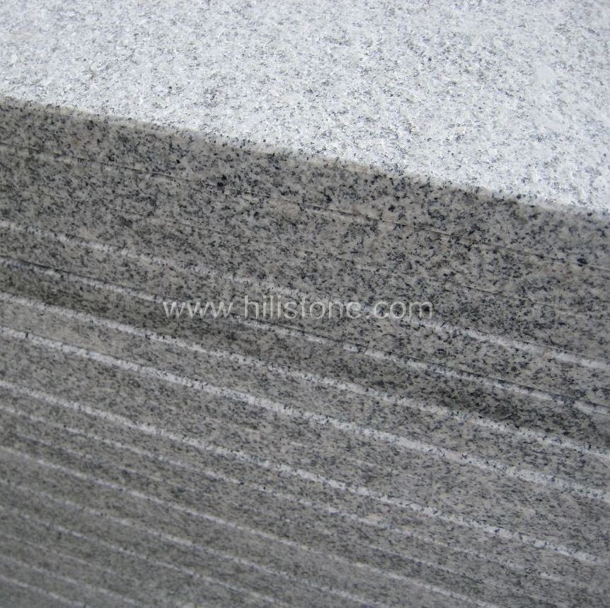G603 Silver Grey Granite Flamed Step