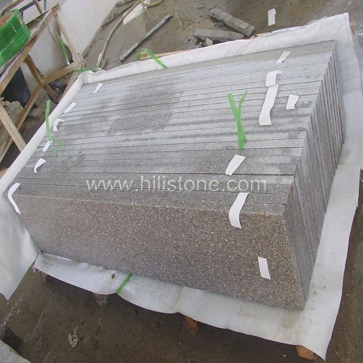 G617 Granite Flamed Step