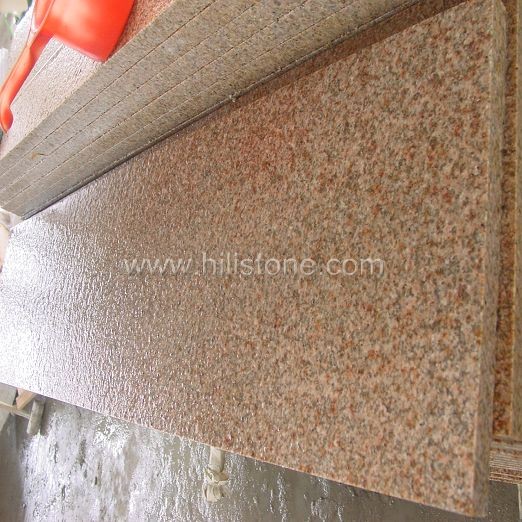 G682 Yellow Granite Flamed Step