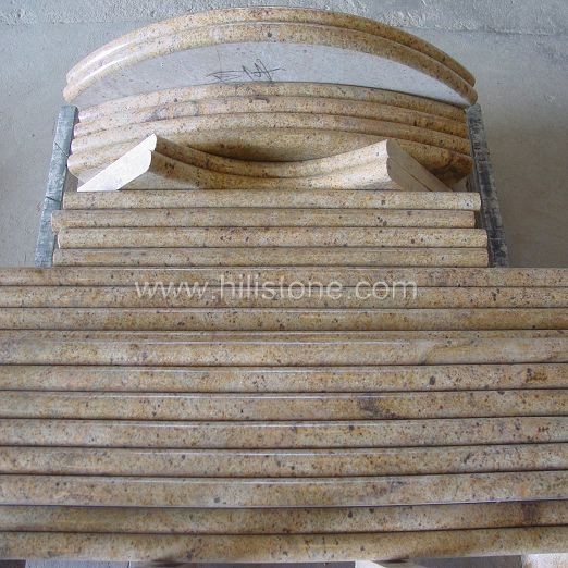 Kashmir Gold Granite Polished Step