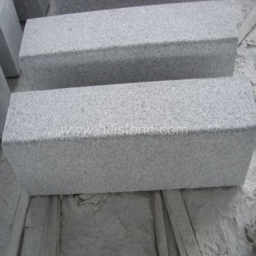 G603 Silver Grey Granite Flamed Stone Kerbs