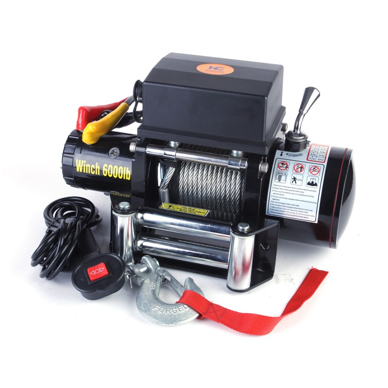 Car Trailer Winch 6000lb