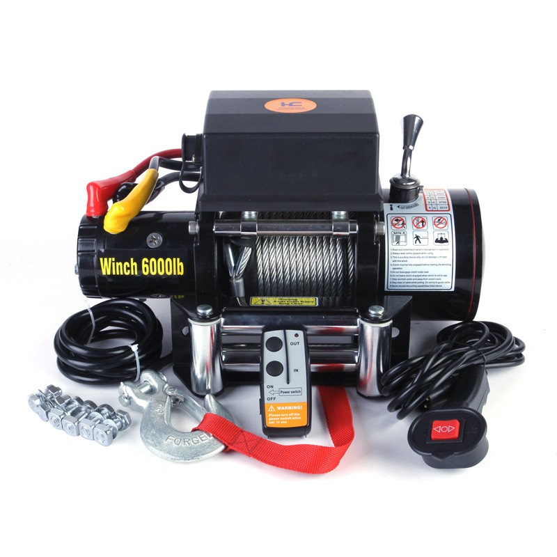 Car Electric Winch 6000lb