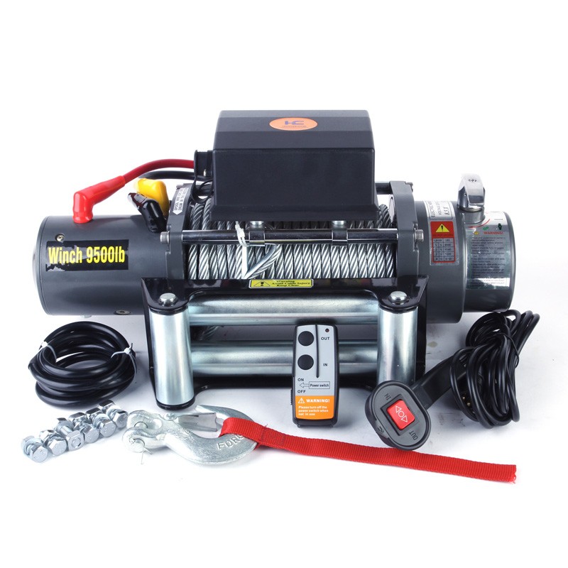 Jeep Winches 9500lb heavy duty recovery winches