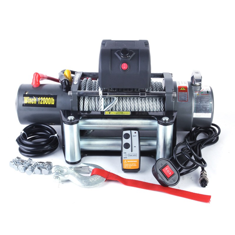 12000lb winch with fast line speed good quality