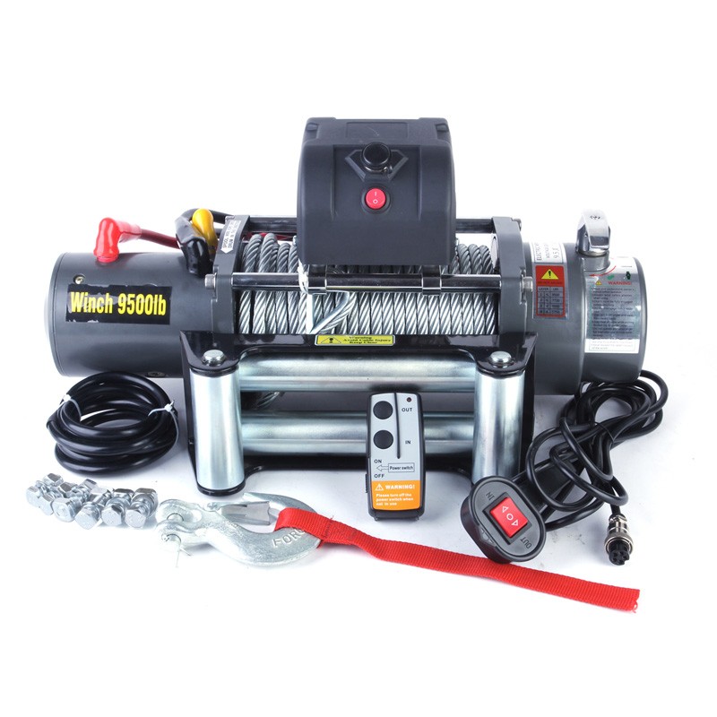 Electric Winch 9500lb with fast line speed