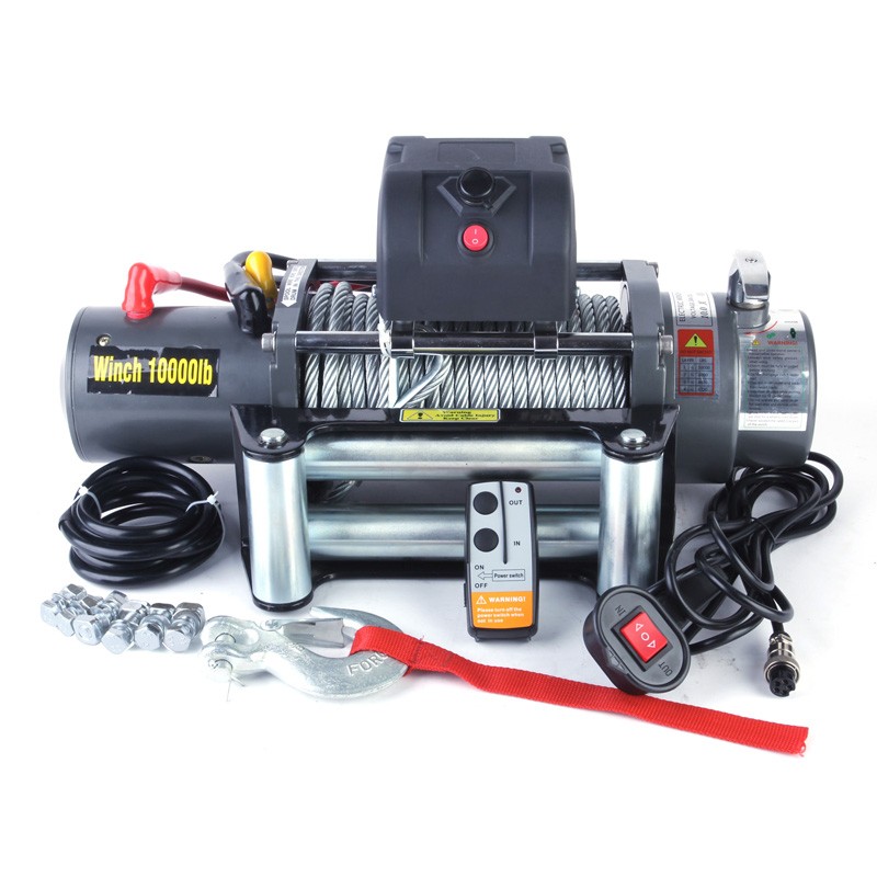 4x4 electric winch 10000lb with fast speed