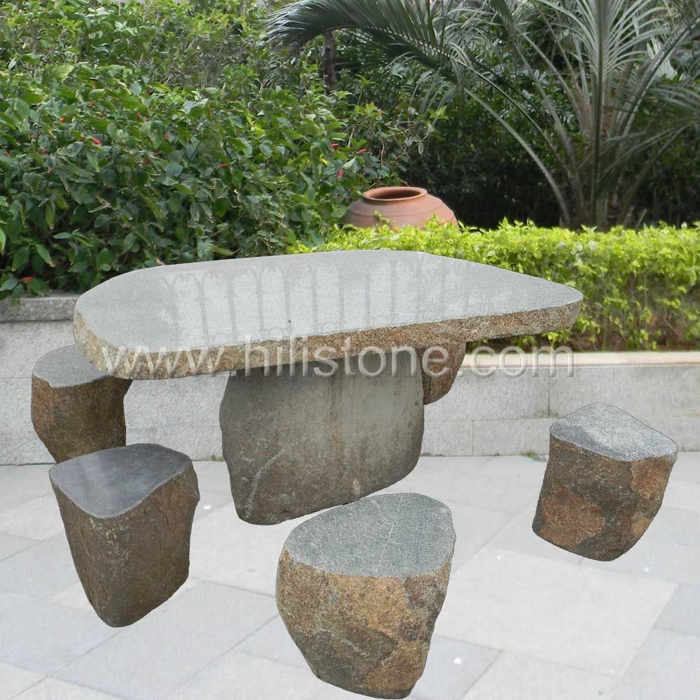 Stone furniture Table & Bench 33