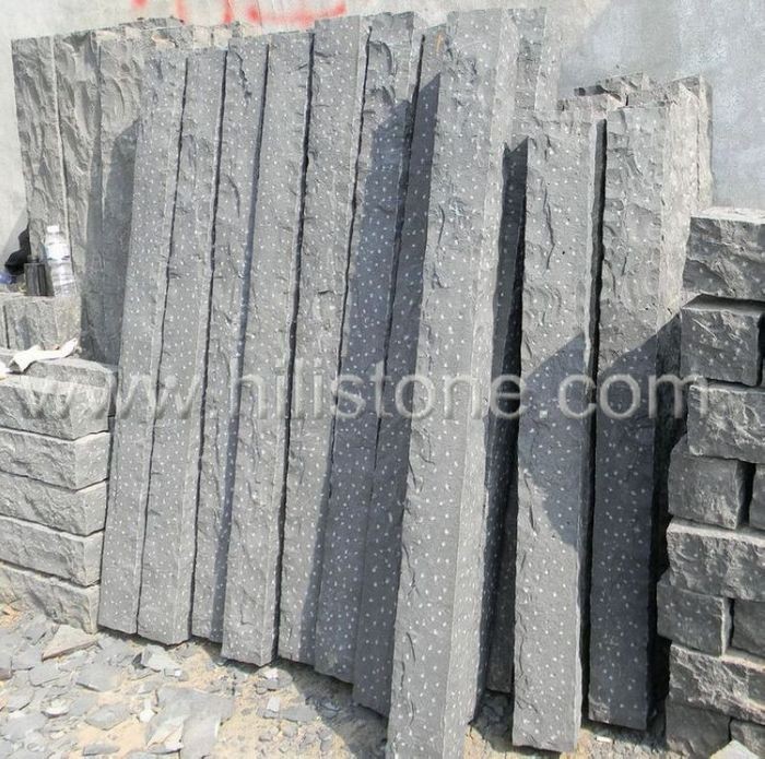 Stone Palisades Basalt 12x12 Rough Bushhammered