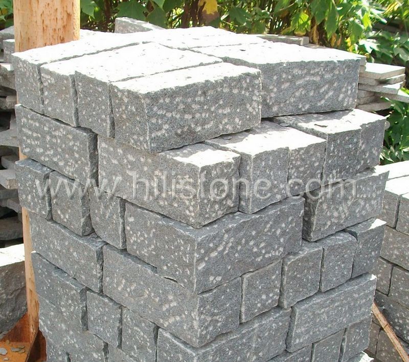 Stone Palisades G654 12x12cm Rough Bushhammered