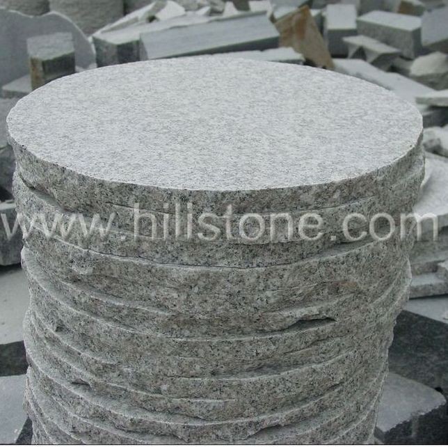 G603 Round Flamed Stepping Stone