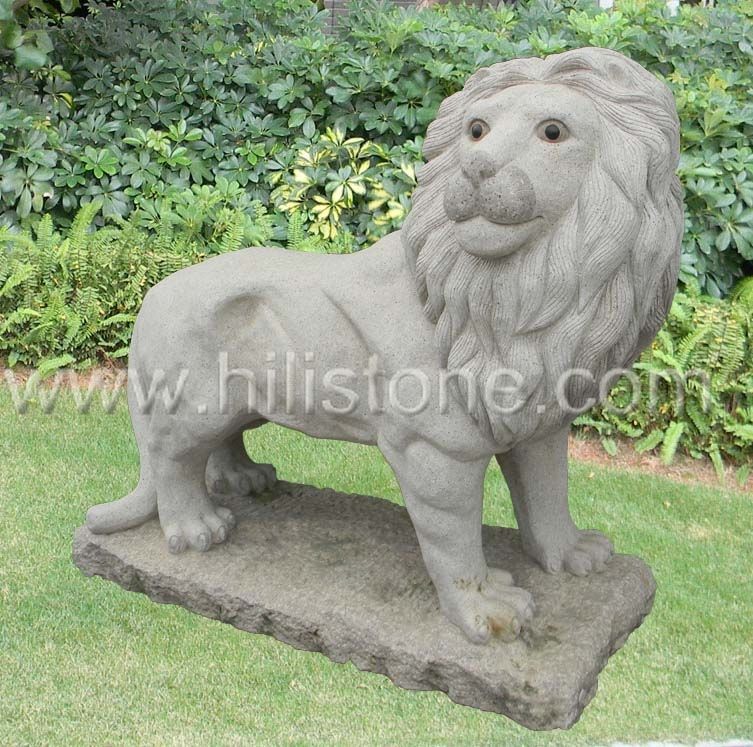 Stone Animal Sculpture Lion 1