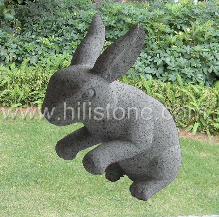 Stone Animal Sculpture Rabbit 1