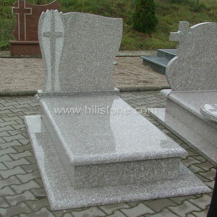 Tombstone Set TM50 G664 Bainbrook brown tombstone