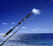 casting fishing boat rod