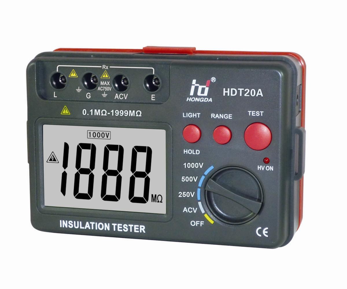 New digital insulation resistance tester
