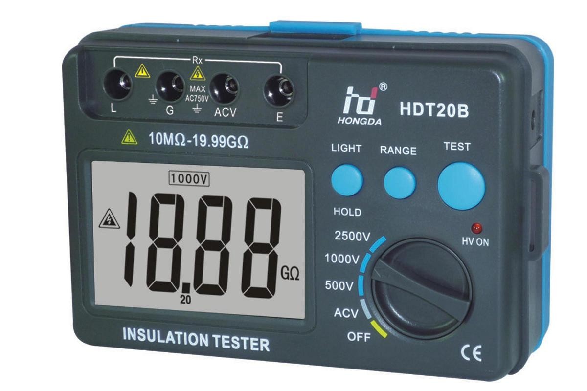 New digital insulation resistance tester
