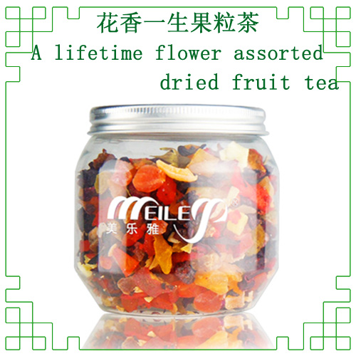 A lifetime flowery assorted dried fruit tea 