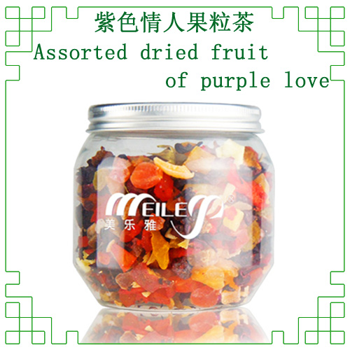 assorted dried fruit of purple lover