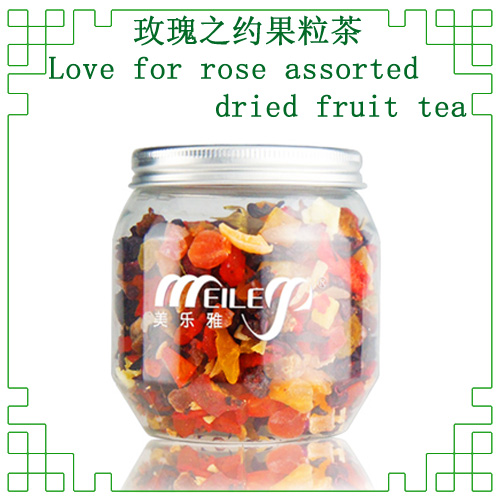 love for rose assorted dried fruit tea