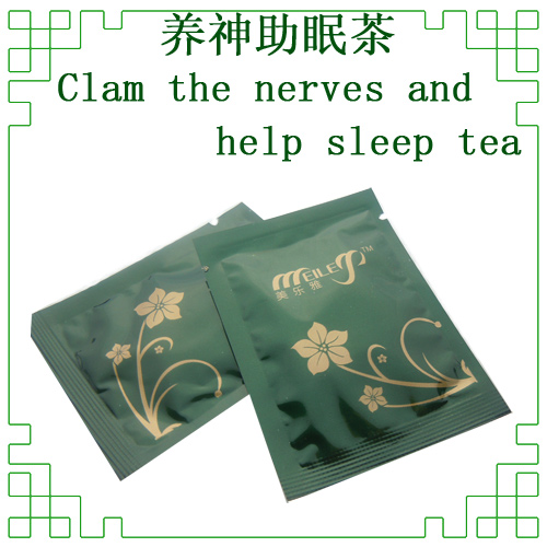 clam the nerves and help sleeping tea