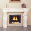 Fireplace mantel 11