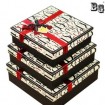 chocolate printed gift boxes