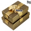 golden gift chocolate box