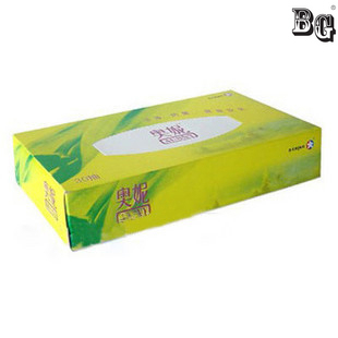 green facial tissue boxes