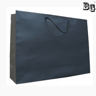 large black paper carrier bag