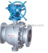 Trunnion ball valve