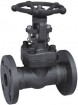 Flange gate valve