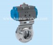 Sanitary Pneumatic Butterfly Valves