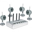 2.4g wireless 4pcs waterproof IR camera kit