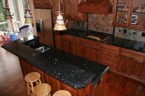 Wholesale Natural Stone Giallo Pearl Blue granite