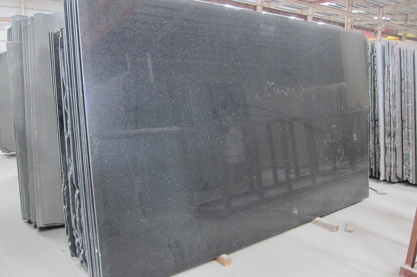 Black Galaxy black Granite kitchen countertops