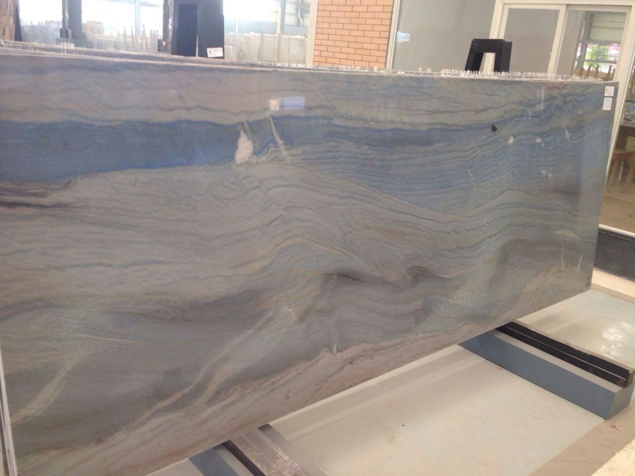 Blue Macuba Quartzite Blue Granite flooring tile