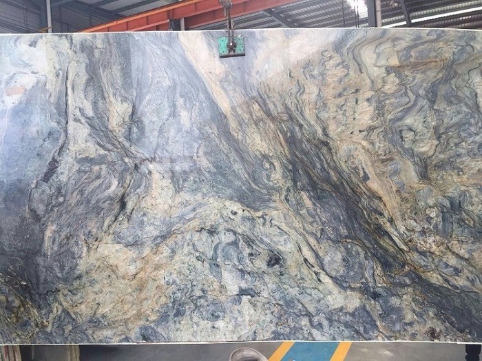 brazil blue fusion natural quartzite slabs