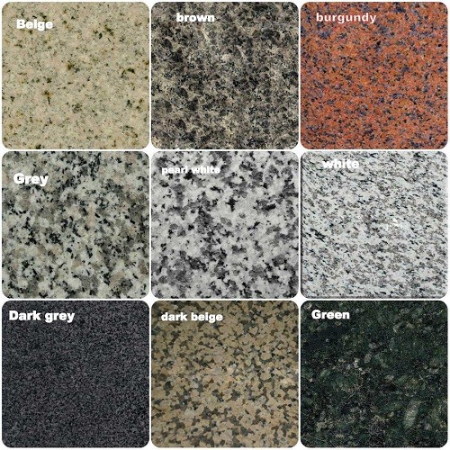 china cheap granite colors tiles G603, G562, G654