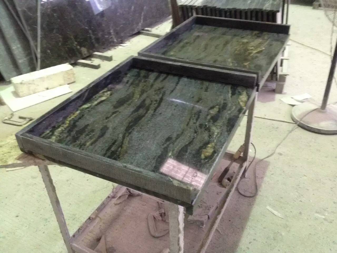 Cosmic Black Granite Slabs Bathroom Vanity top