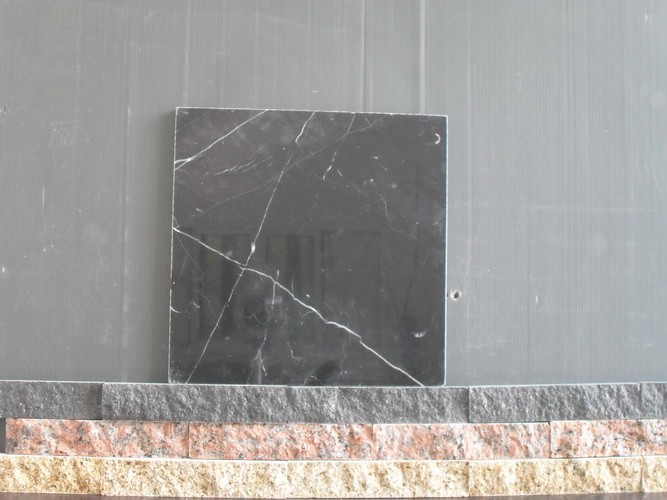 Cheap Price Black White Nero Marquina tile slabs