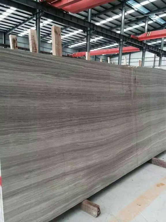 White Wood Grain marble chinese white marble slabs