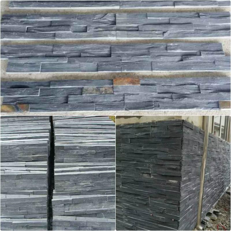 Wholesale Natural Stone Black Slate Placemats