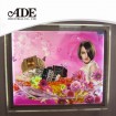 Hot sale slim crystal light box