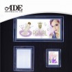 Super slim crystal led light box