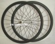 38mm tubular wheel witth white campy hub 