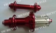 Ultralight straight pull alloy hub red 20/24h